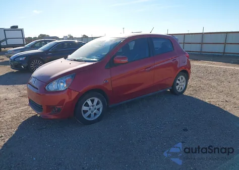 2015 Mitsubishi Mirage Es z USA, uszkodzony, nr VIN ML32A4HJ4FH004382